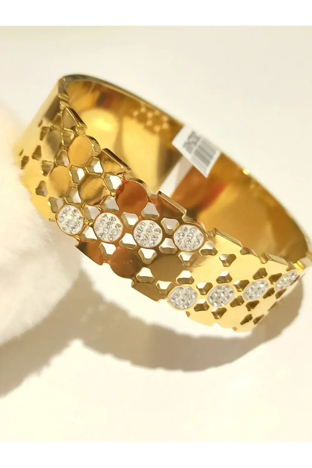 Gold Renk Lüks Figürlü Gösterişli Bileklik