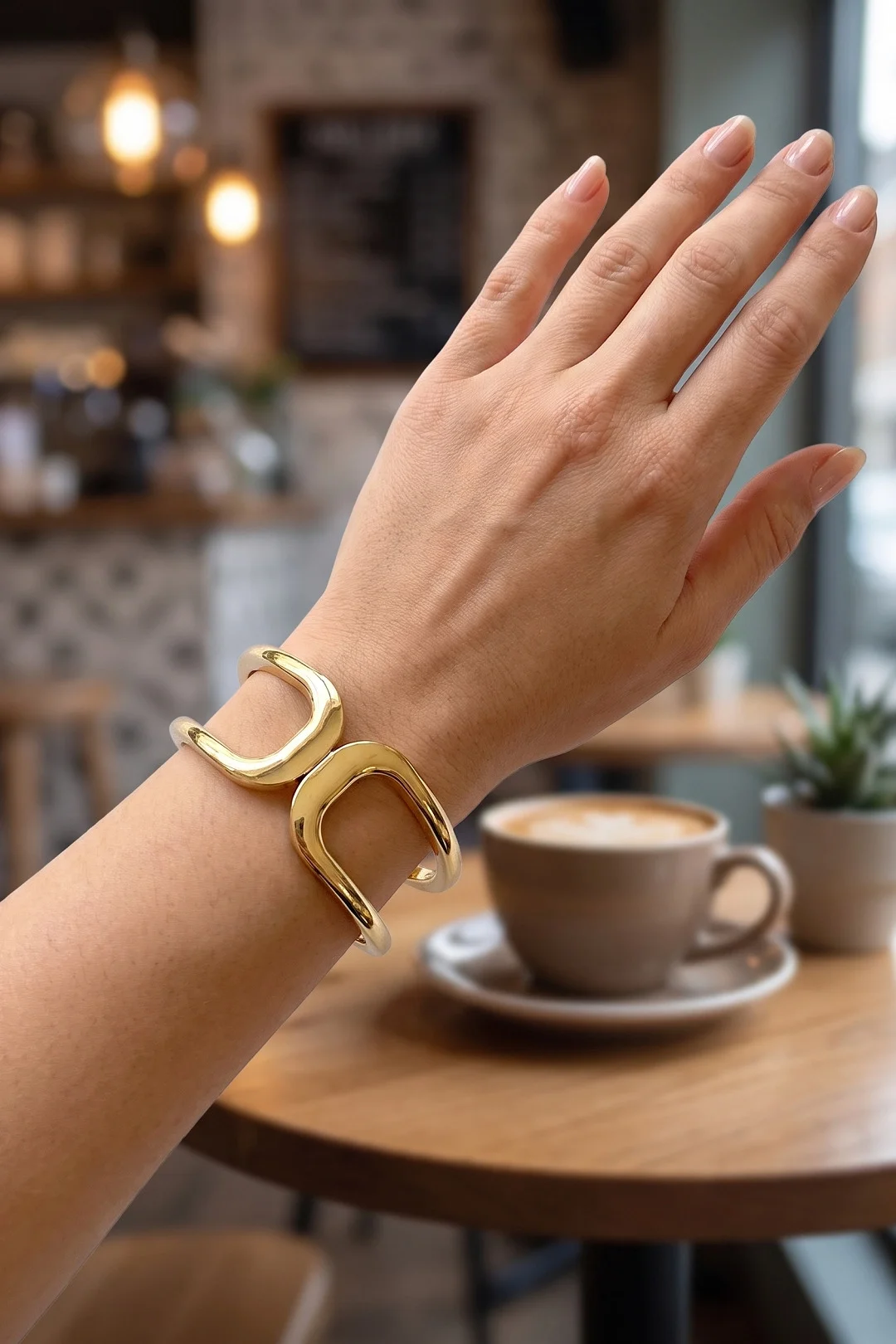 Gold Renk Pirinç Manşet Model Vintage Kelepçe Bilezik Fiyatı, Yorumları ve Özellikleri