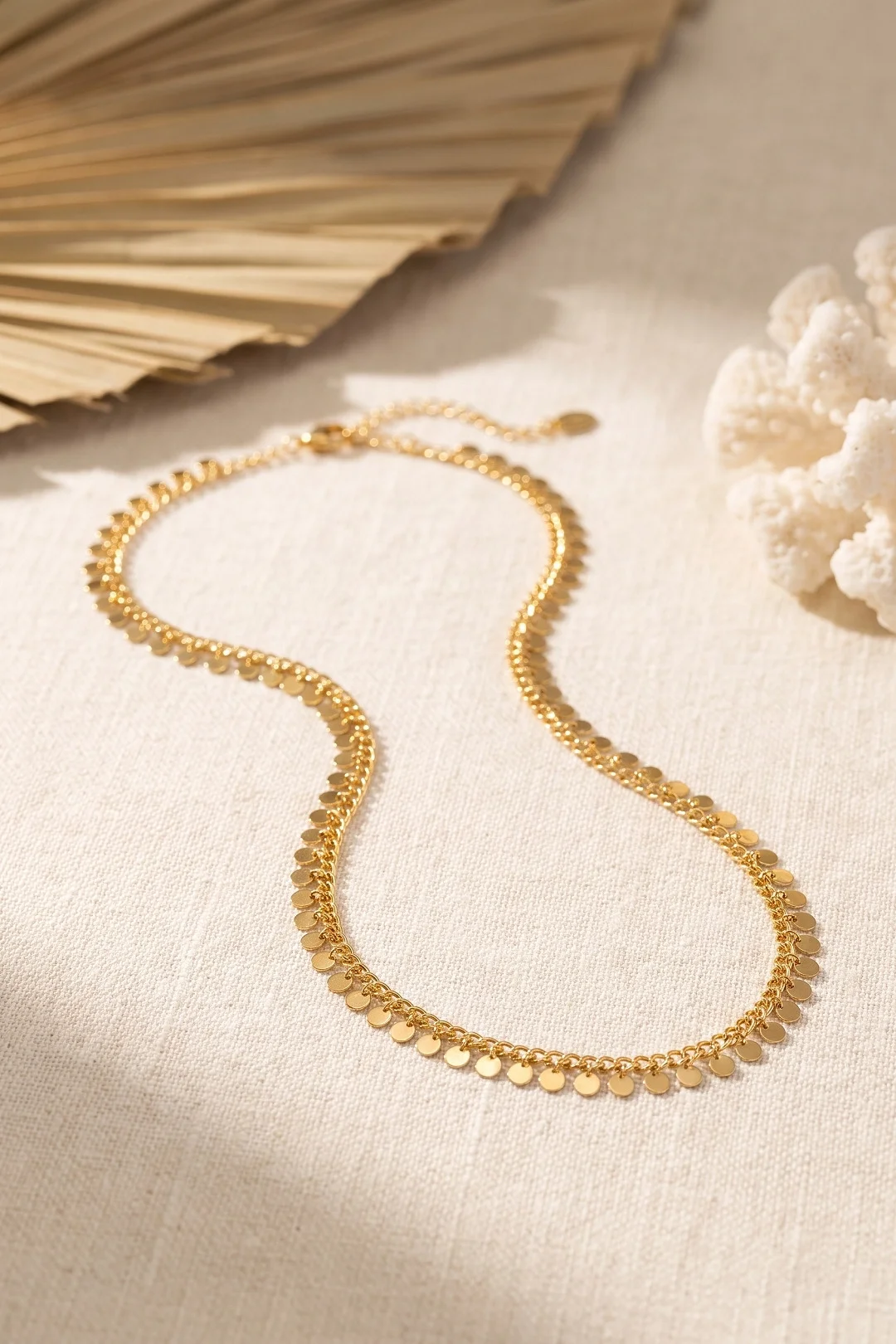 Gold Renk Pul Model 60 cm Kadın Kolye Fiyatı, Yorumları ve Özellikleri