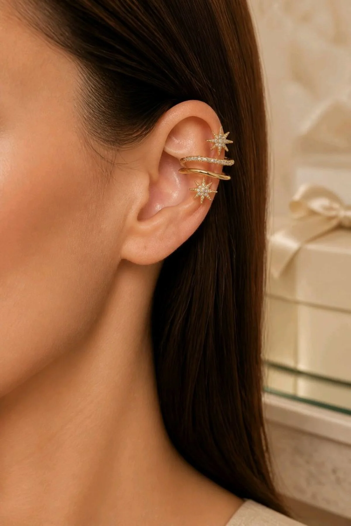 Gold Renk Tragus Pirsıng