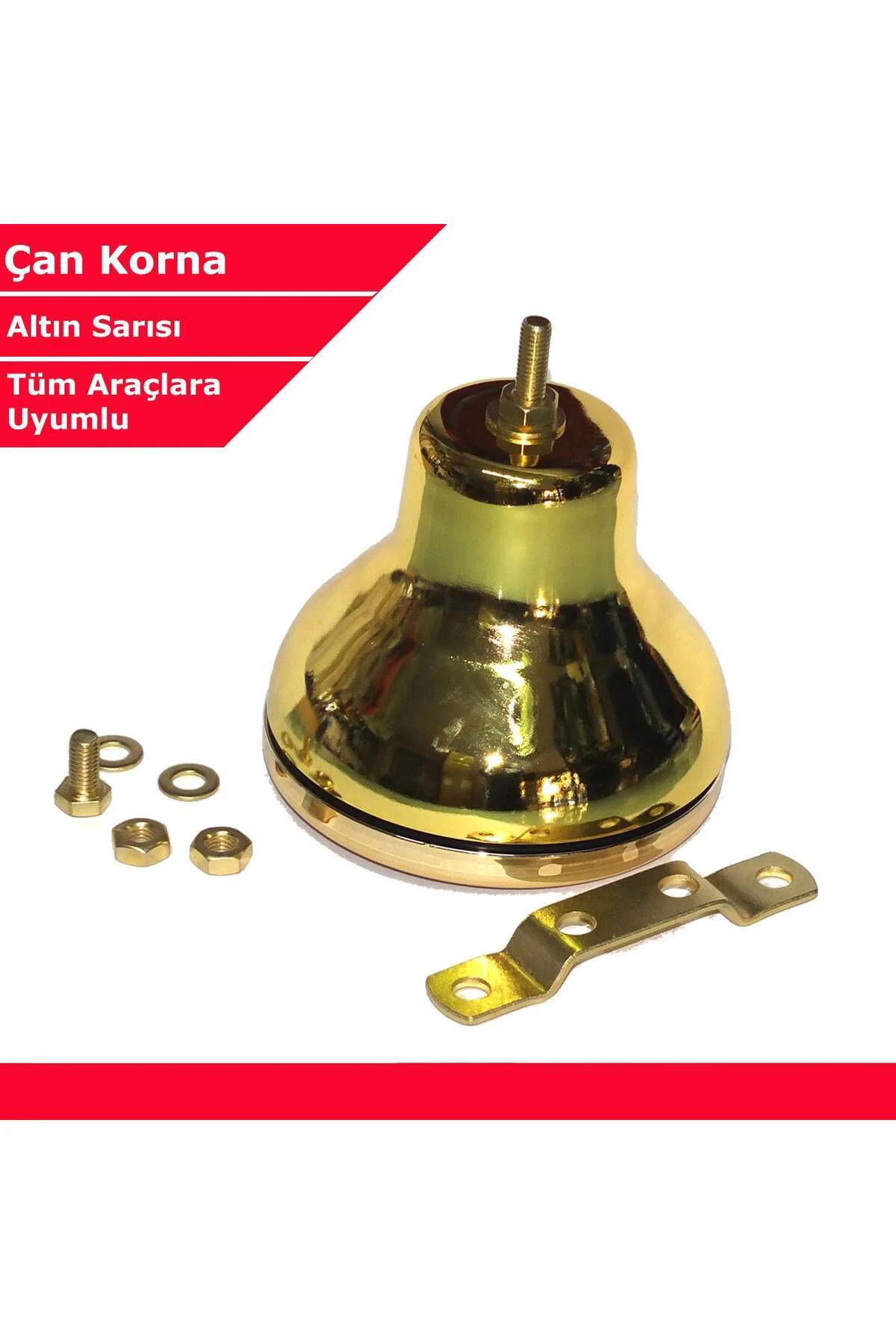 Gold Serisi Çan Tramvay Korna Tekli Krom Röle Gerekmez Kolay Mont Gold Serisi Çan Tramvay Korna Tekli Krom Röle Gerekmez Kolay Mont