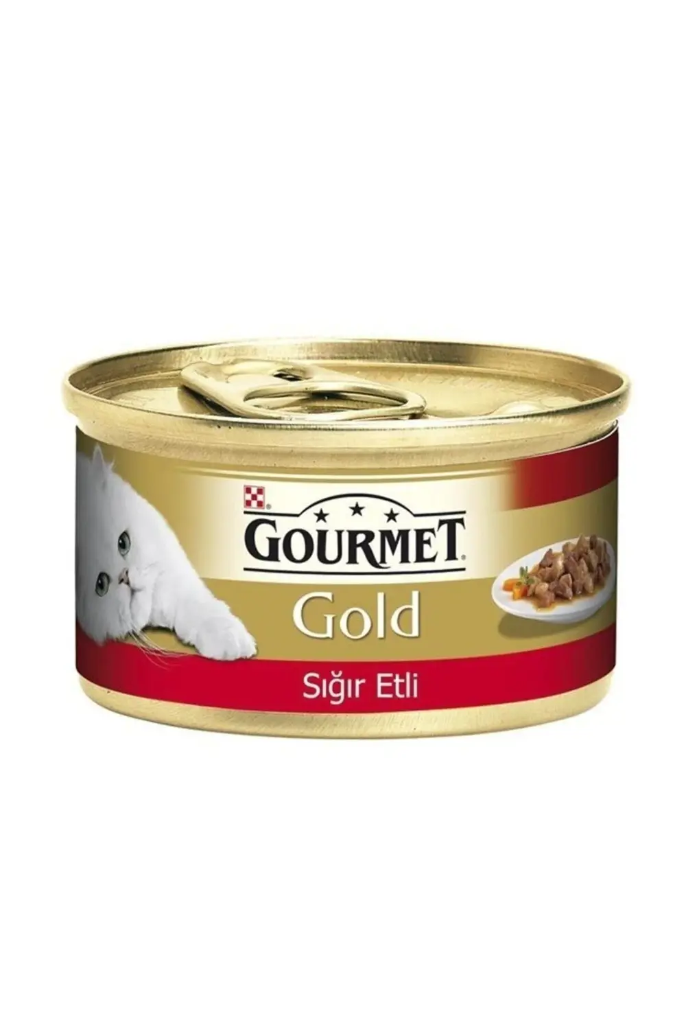 Gold Sığır Etli Konserve Mama 85 gr