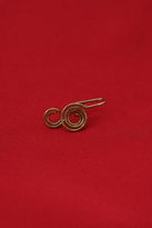 Tükkan Accessories Gold Sikiştirma Fake Desenli Burun Kistirma Deliksiz Hizma Pierci