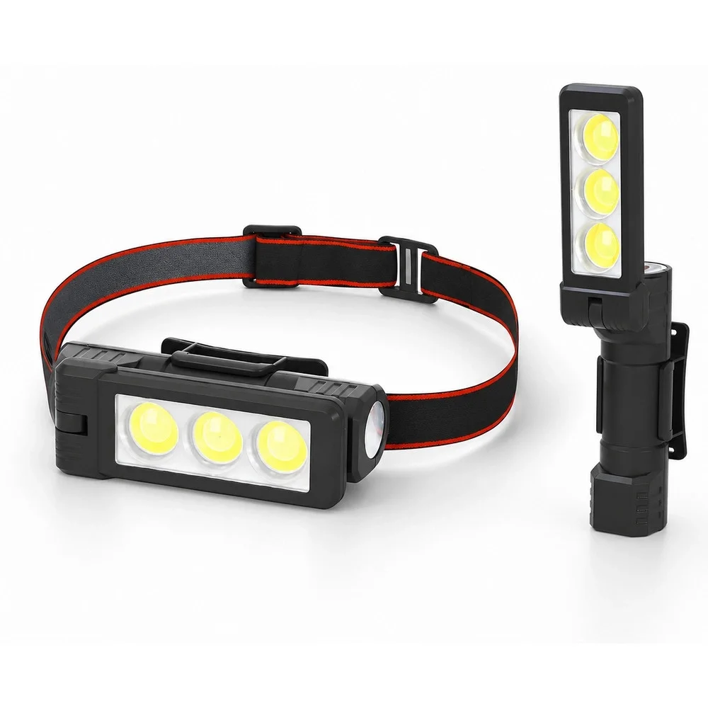 Gold Silver Gs-225 3 Led Usb Şarjlı Çok Fonksiyonlu Kafa Feneri Gold Silver Gs-225 3 Led Usb Şarjlı Çok Fonksiyonlu Kafa Feneri