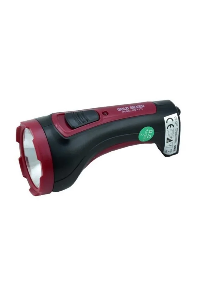 Gold Sılver Gs-4211 1 Watt Şarjlı El Feneri Gold Sılver Gs-4211 1 Watt Şarjlı El Feneri