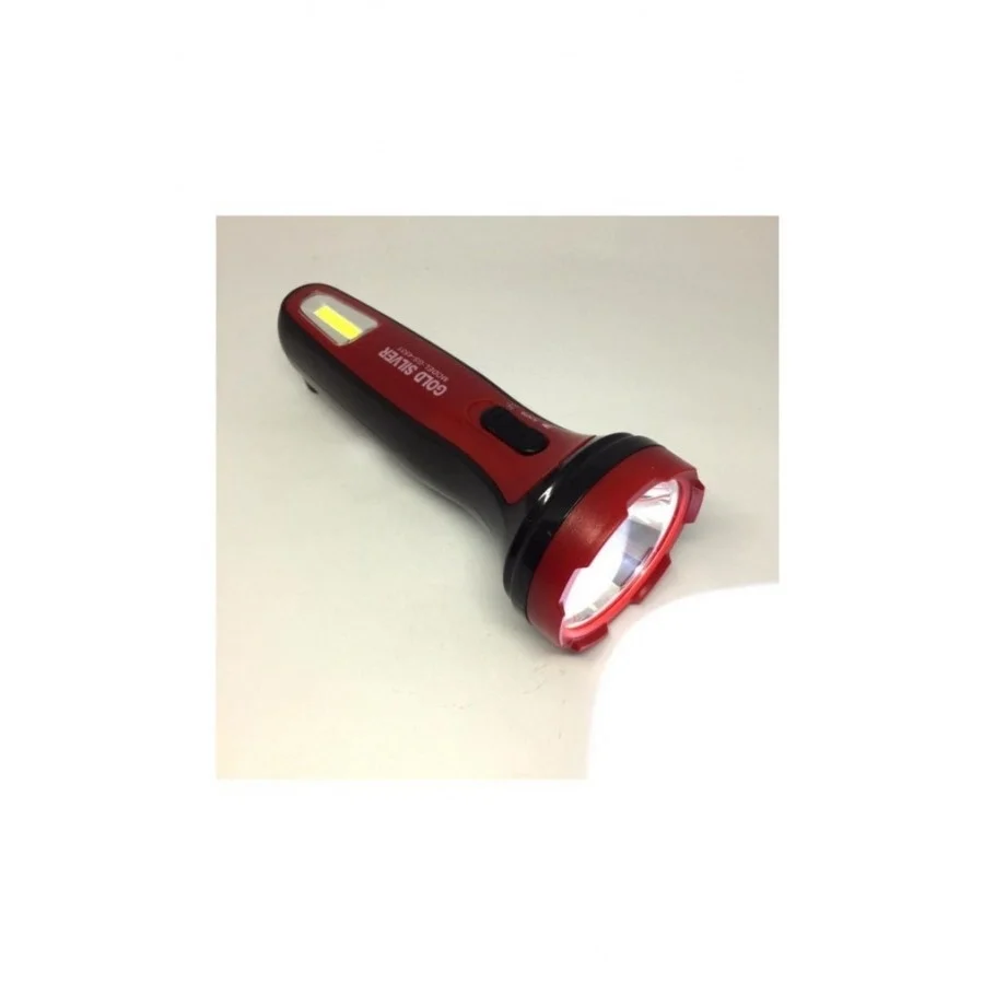 Gold Silver Gs-4531 3 Watt+1 Watt Cob Led Şarjlı El Feneri Gold Silver Gs-4531 3 Watt+1 Watt Cob Led Şarjlı El Feneri