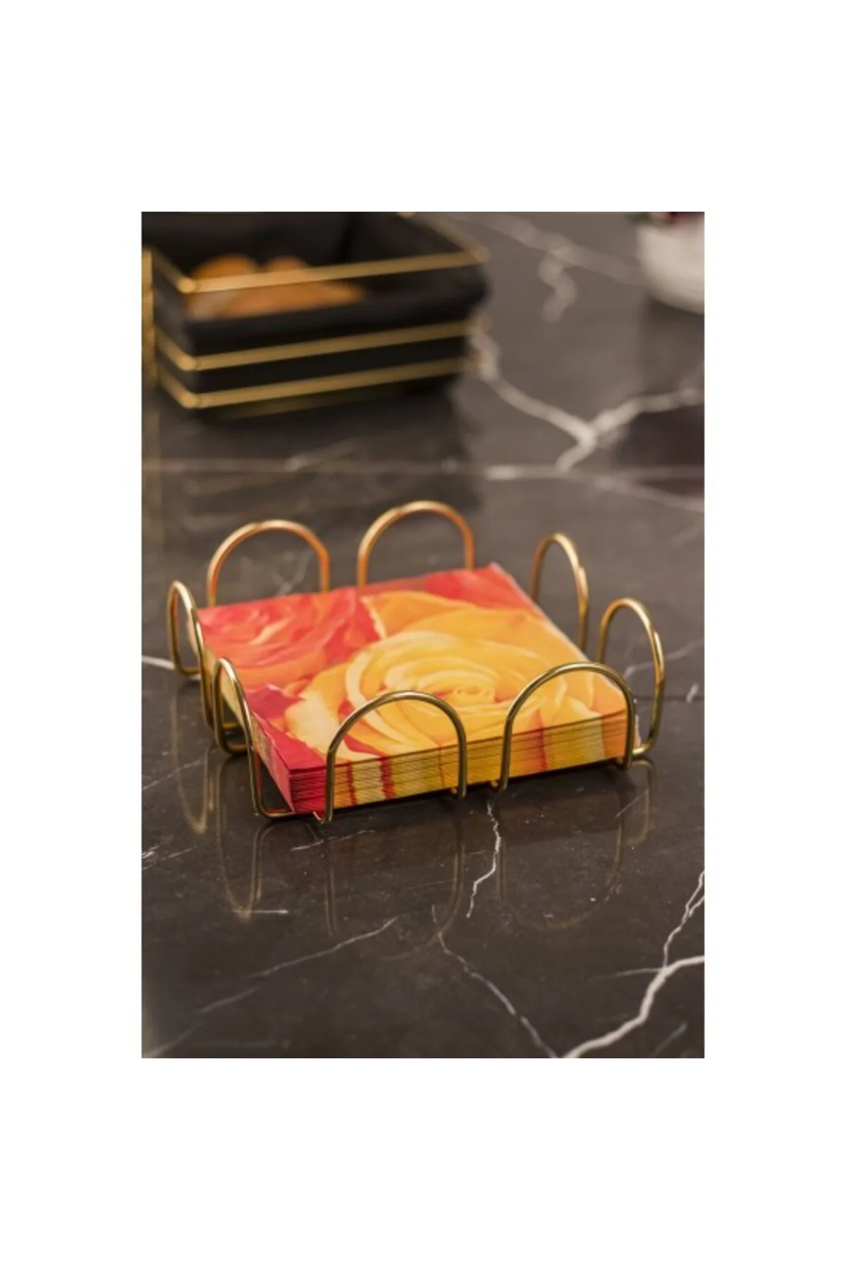 Gold Sunum Peçeteliği & Peçetelik Paslanmaz