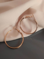 GOLD TAM KAPAMA 30 MM HALKA KÜPE -0HK111 GOLD TAM KAPAMA 30 MM HALKA KÜPE -0HK111
