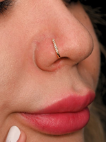 GOLD TEK SIRA ZİRKON TAŞ 925 AYAR HIZMA-HIZMA34