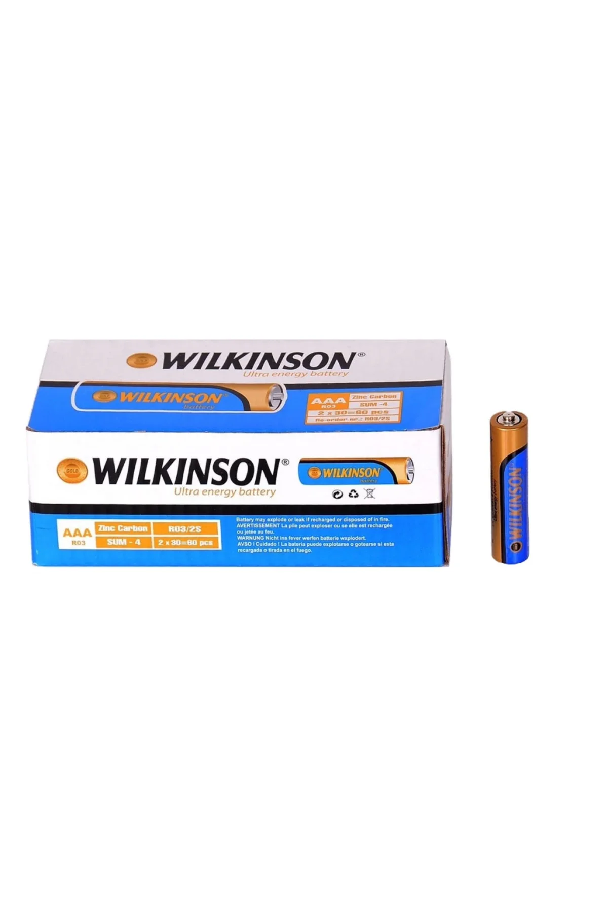 Gold Wilkinson İnce Pil R03