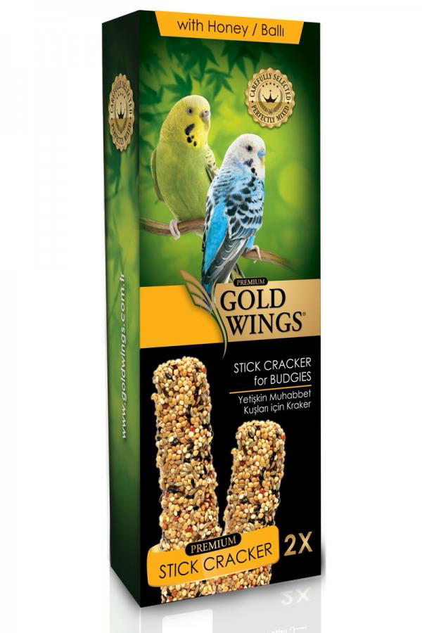 Gold Wings Premium Ballı Kraker 2'li 2x65 gr Kutu