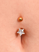 GOLD YILDIZ ZİRKON TAŞ ( 8 MM ZİRKON TAŞ) 316L CERRAHİ ÇELİK GÖBE GOLD YILDIZ ZİRKON TAŞ ( 8 MM ZİRKON TAŞ) 316L CERRAHİ ÇELİK GÖBE