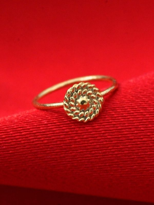 Tükkan Accessories Gold Yuvarlak Burgu Detay 925 Ayar Hizma-Hizma36 Tükkan Accessories Gold Yuvarlak Burgu Detay 925 Ayar Hizma-Hizma36