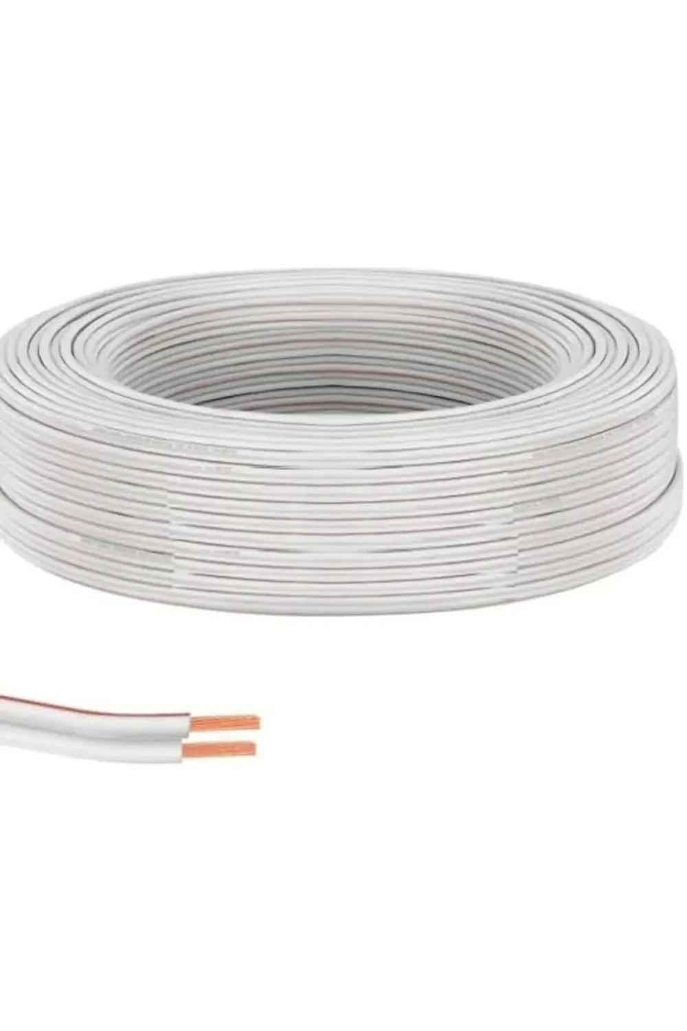 goldbeam 30 Metre Beyaz 2 * 0,75 Hoparlör Ses Sitemi Kablosu - Ho