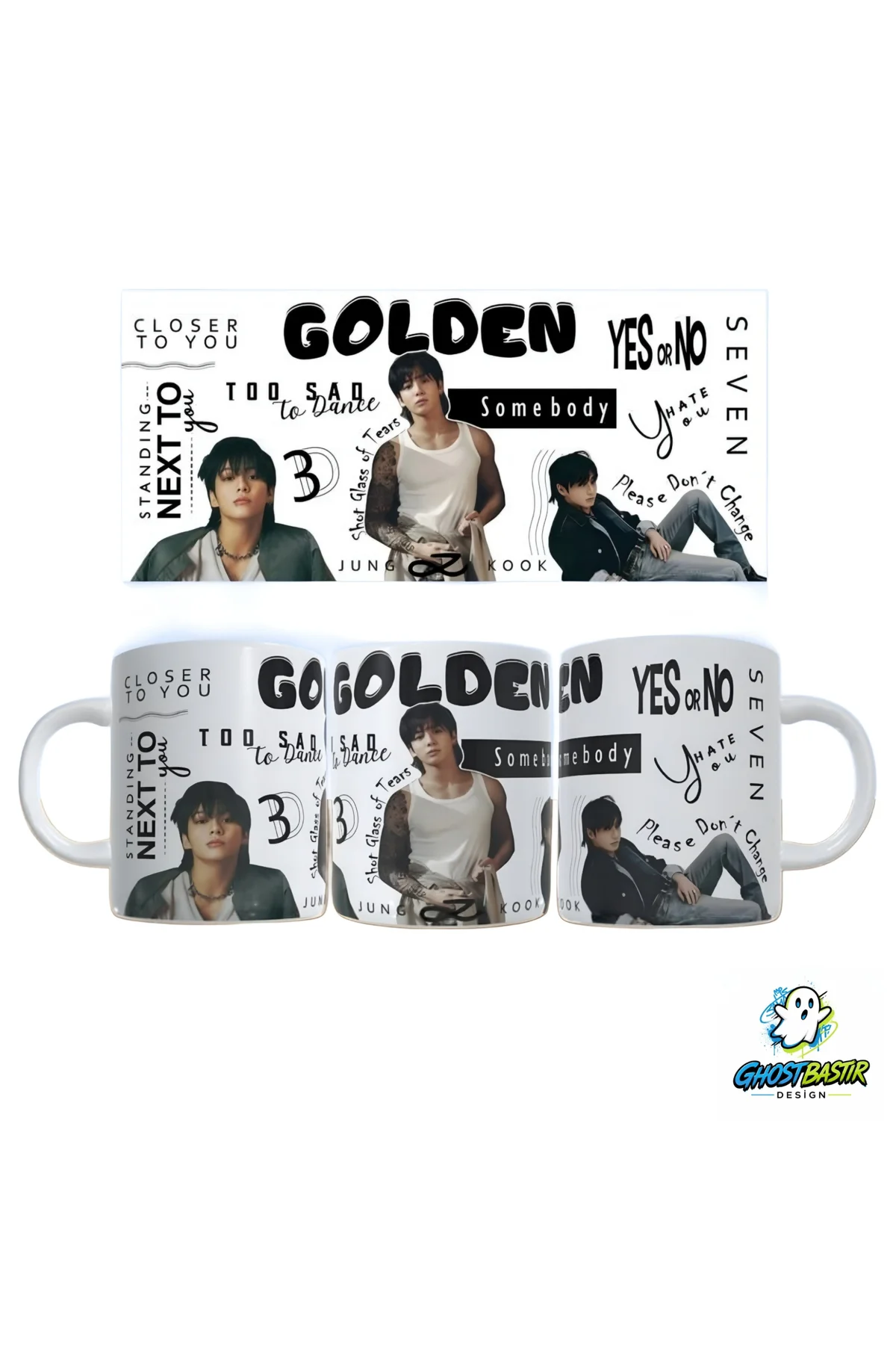 Golden Kupa Bardak | Tek Adet K0243