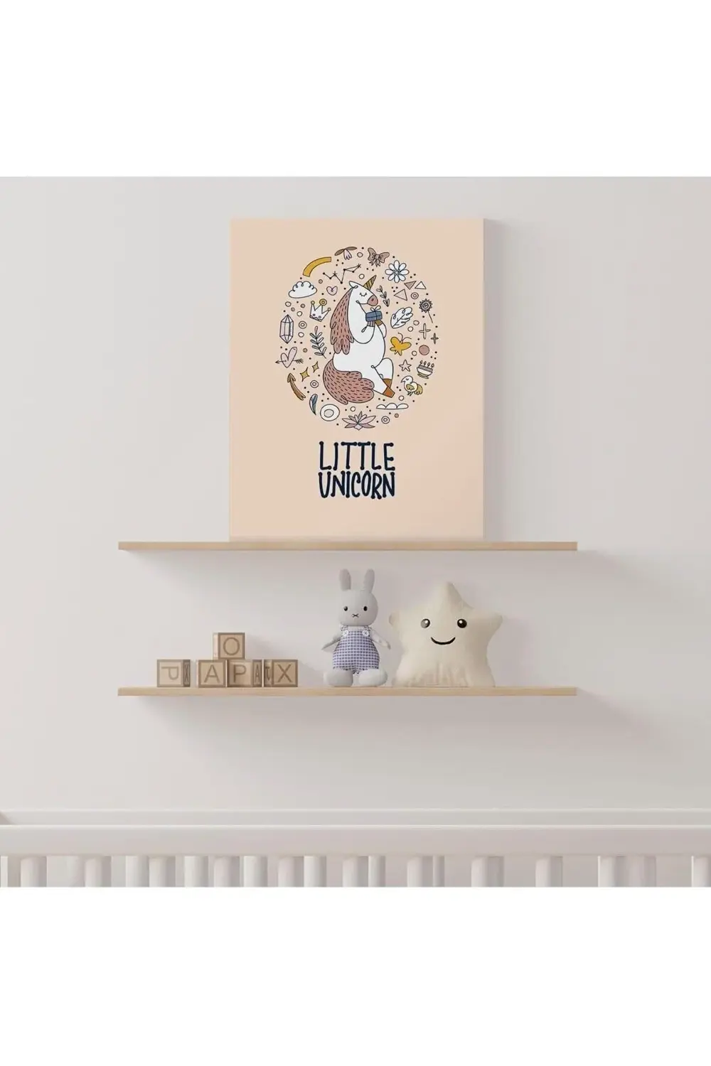 goldflare | Bebek Odasına Özel Kanvas Tablo 30X40 Cm goldpath 103