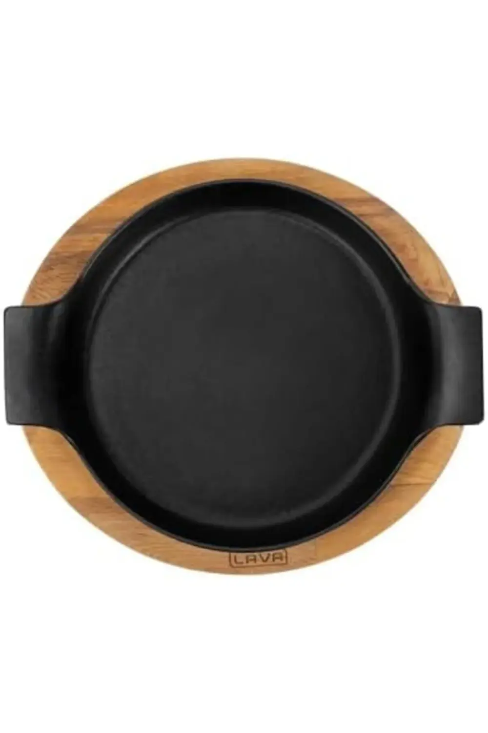 goldflare Döküm Yuvarlak Sahan Döküm Demir Yekpare Çift Kulplu Ka