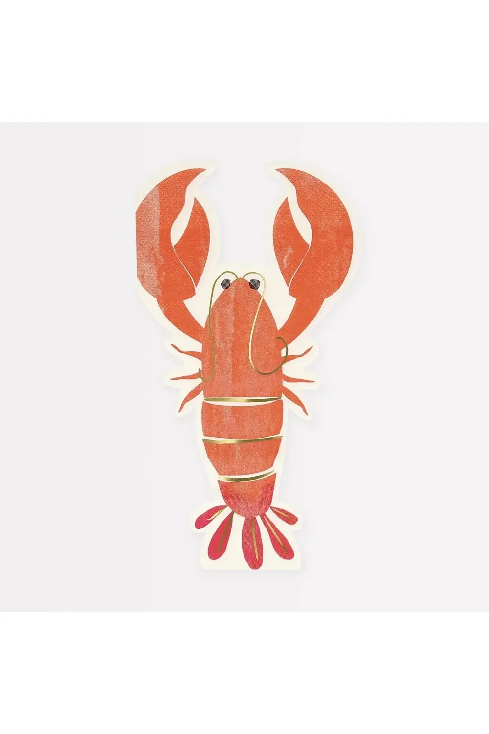 goldflare - Lobster - Istakoz Peçeteler - 16'lı goldpath 1032927