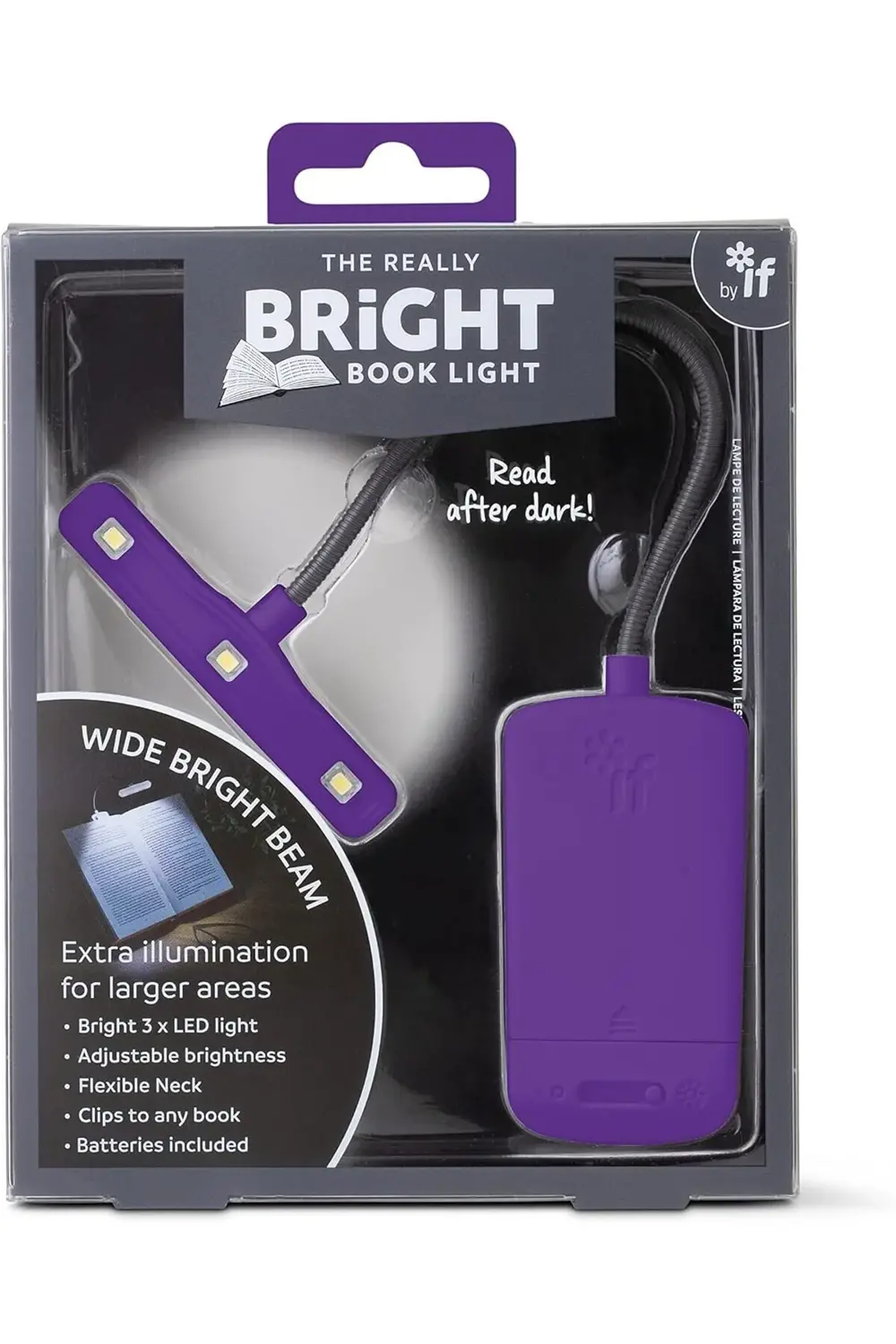 goldflare The Kitap Okuma Lambası Mor goldpath 1032927