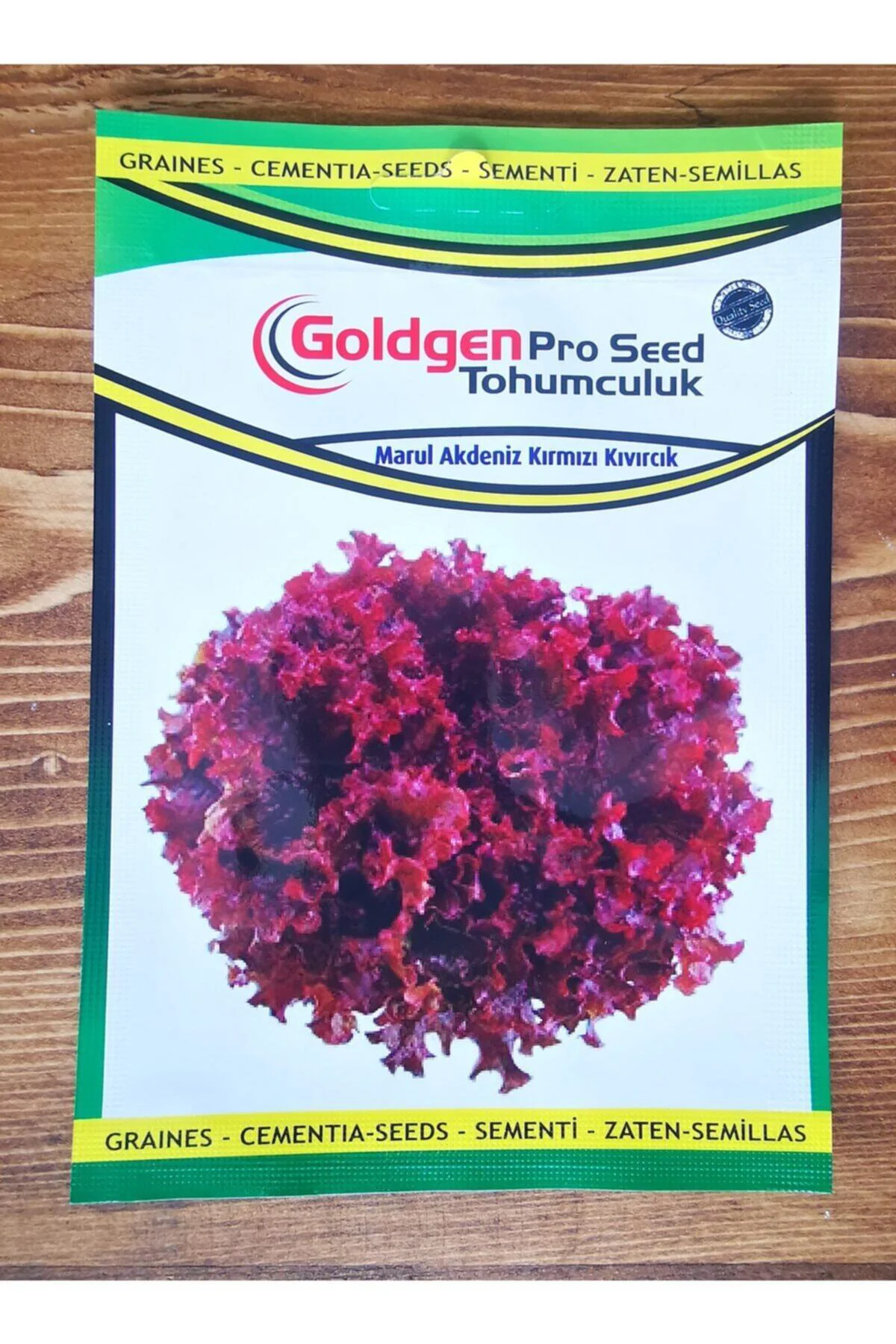 Goldgen Pro Seed Marul Akdeniz Kırmızı Kıvırcık