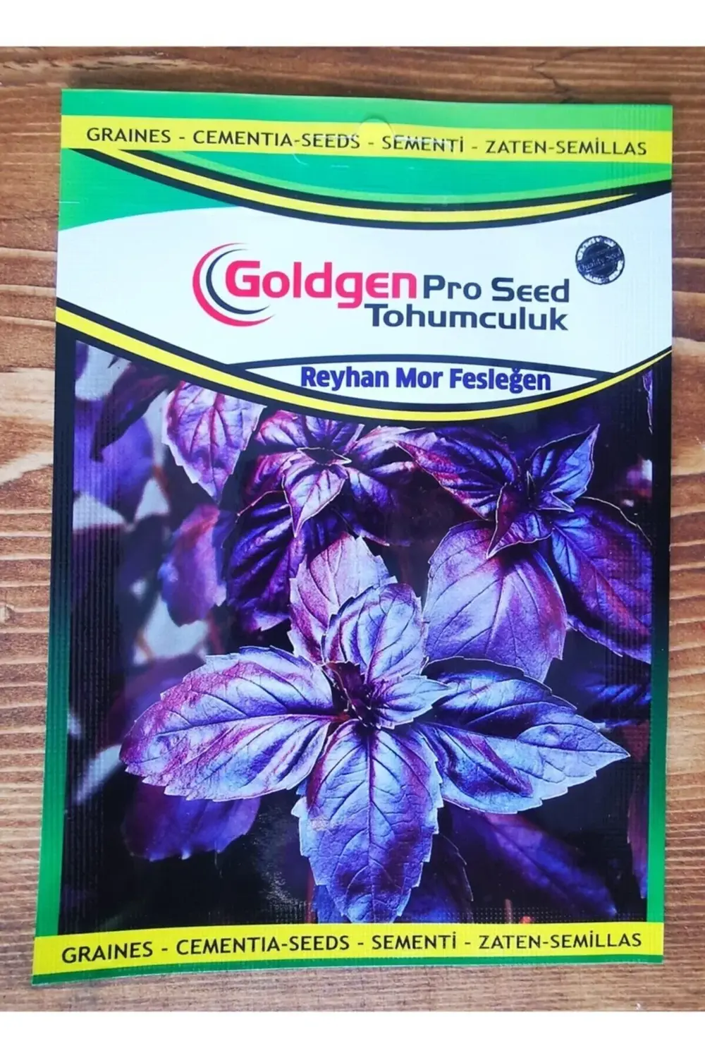 Goldgen Pro Seed Mor Fesleğen (REYHAN) Tohumu