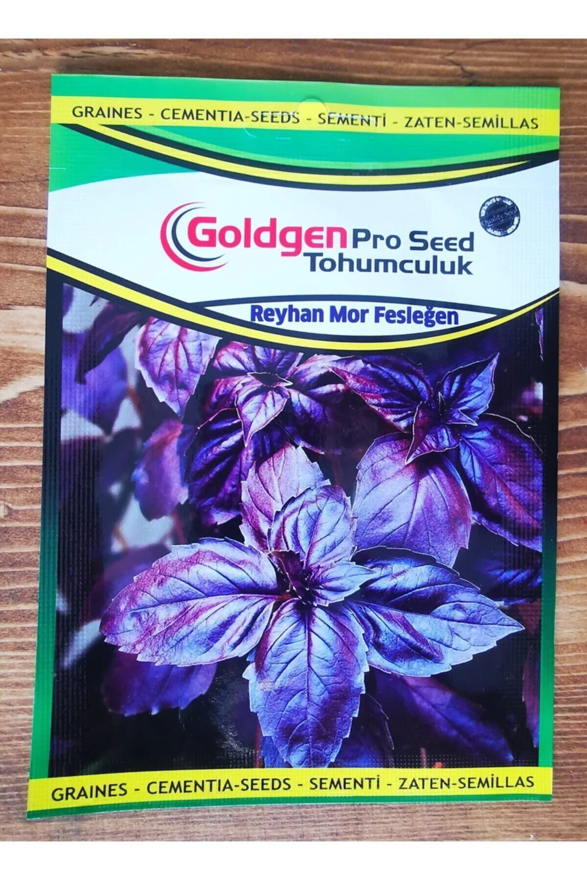 Goldgen Pro Seed Mor Fesleğen (REYHAN) Tohumu