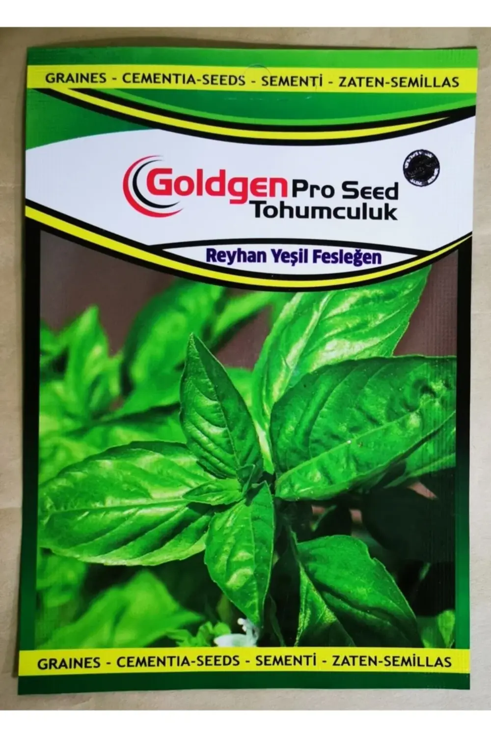 Goldgen Pro Seed Reyhan Yeşil Fesleğen Tohumu