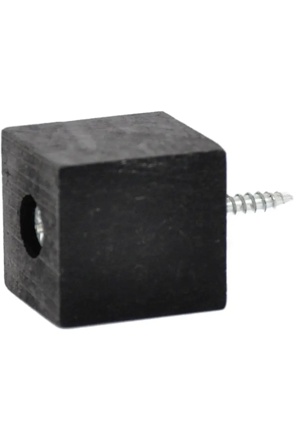 goldglimpse Masa Mobilya Koltuk Ayak Yükseltici 6'lı 25 mm Siyah