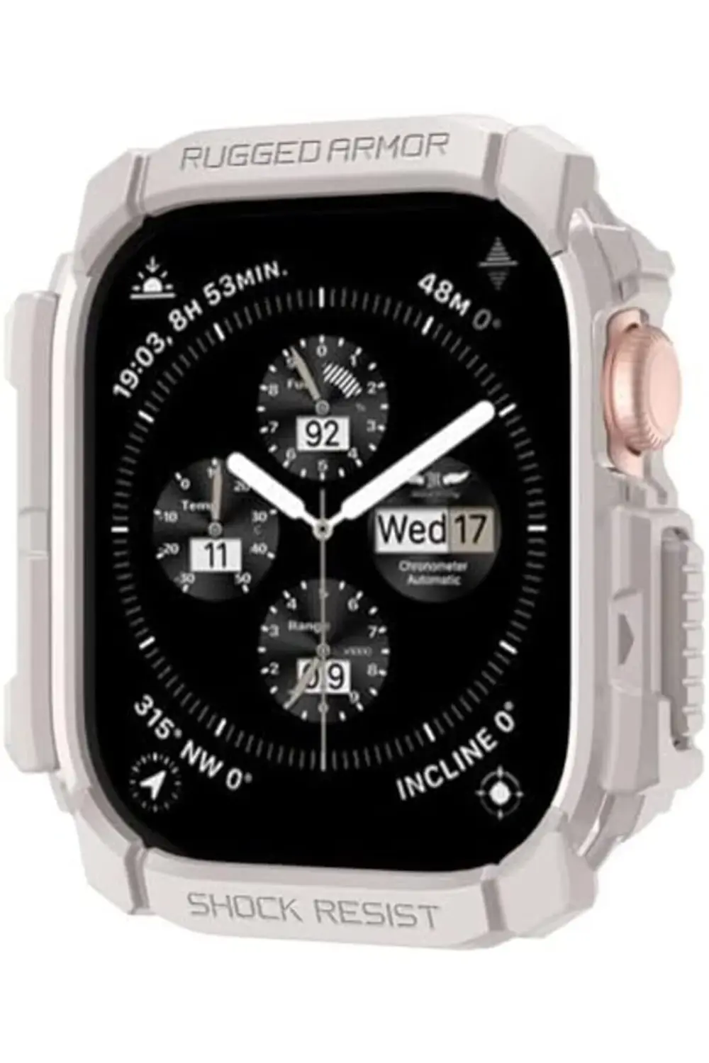 goldglow 42mm Seri 10 Kılıf Rugged Dune - ACS08587 buylight 10535