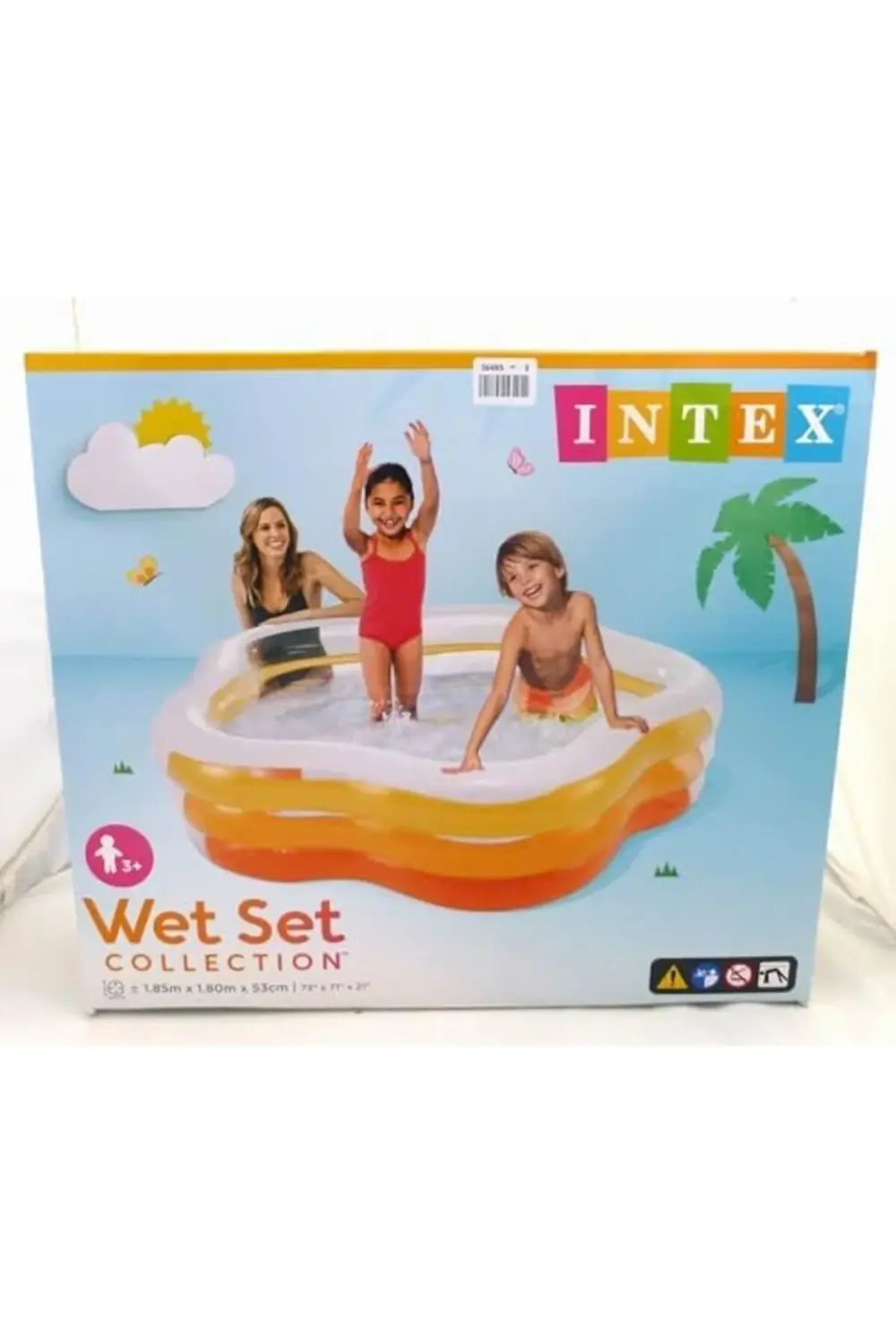 goldglow 4RENK YUMUSAK TAB.5GEN HAVUZ 185x180x53CM - Asorti buyli