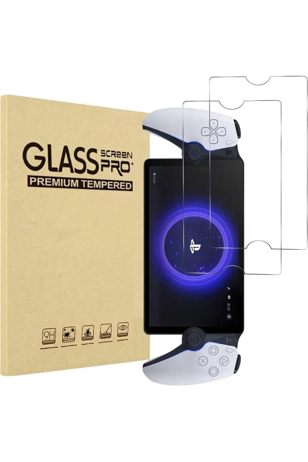 goldglow PS5 Portal için Temperli Cam PS Portal Ekran Dayanıklı E