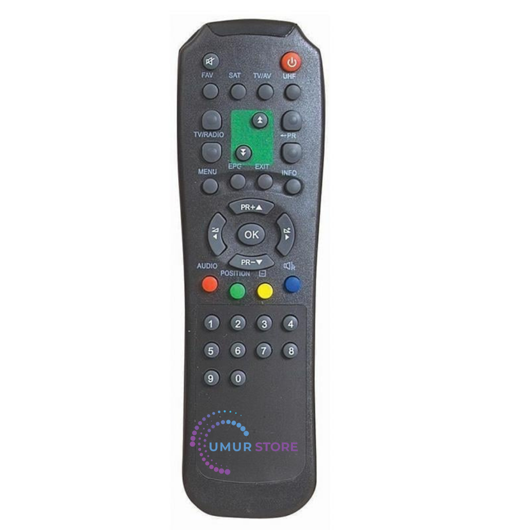Goldmaster 8000 Uydu Alıcı Kumandası