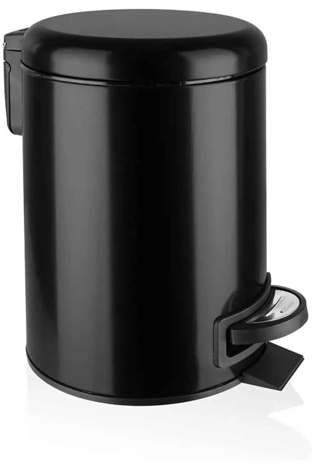 goldshine Paslanmaz Pedallı Çöp Kovası Siyah 3 LT (000300-3) gold