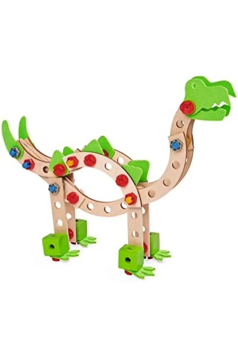 goldtrack 100039201 EH Constructor, dinosauro, multicolore goldbe