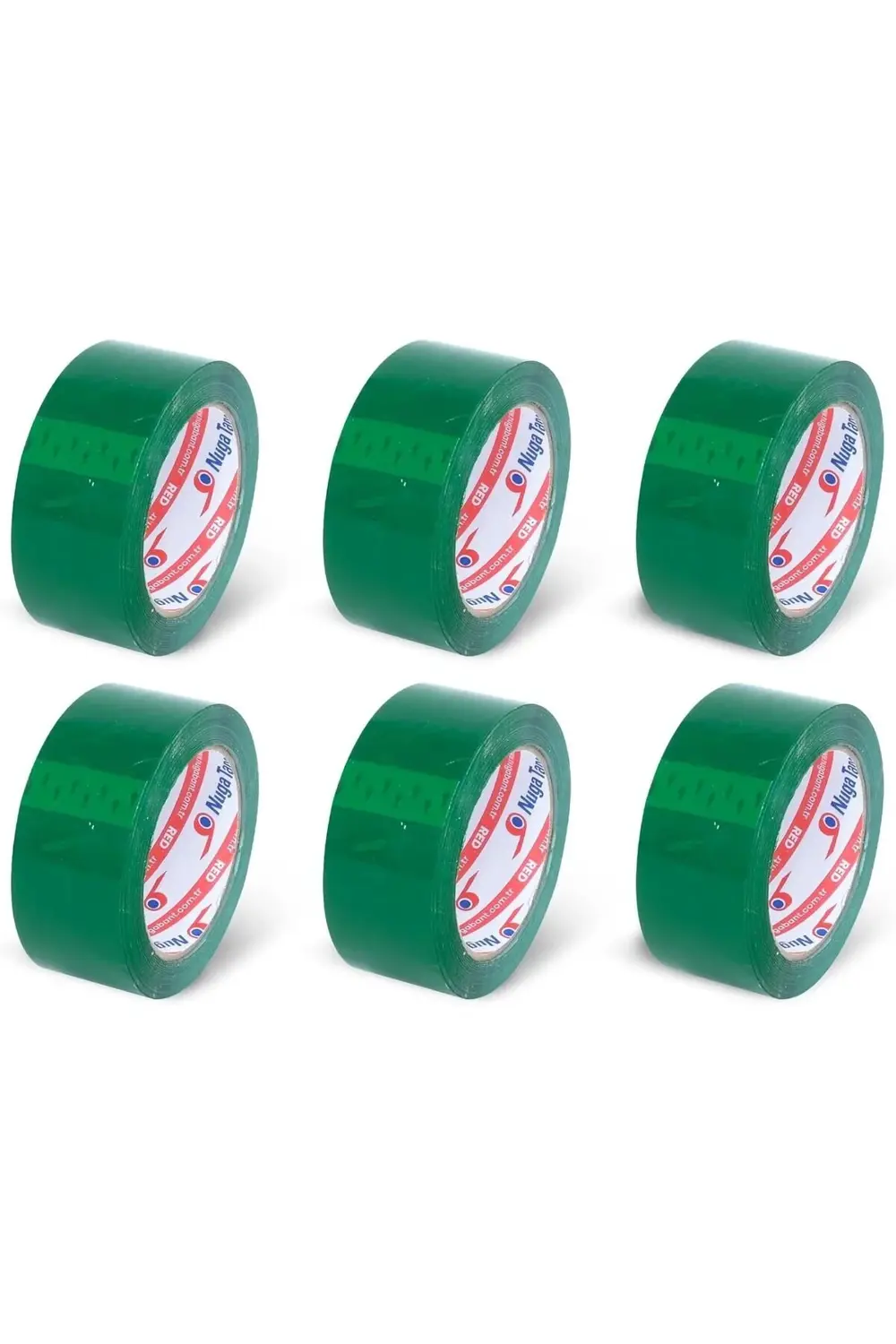 goldtrack 45 MM X 100 MT YEŞİL KOLİ BANDI 6 ADET goldbeam 995340