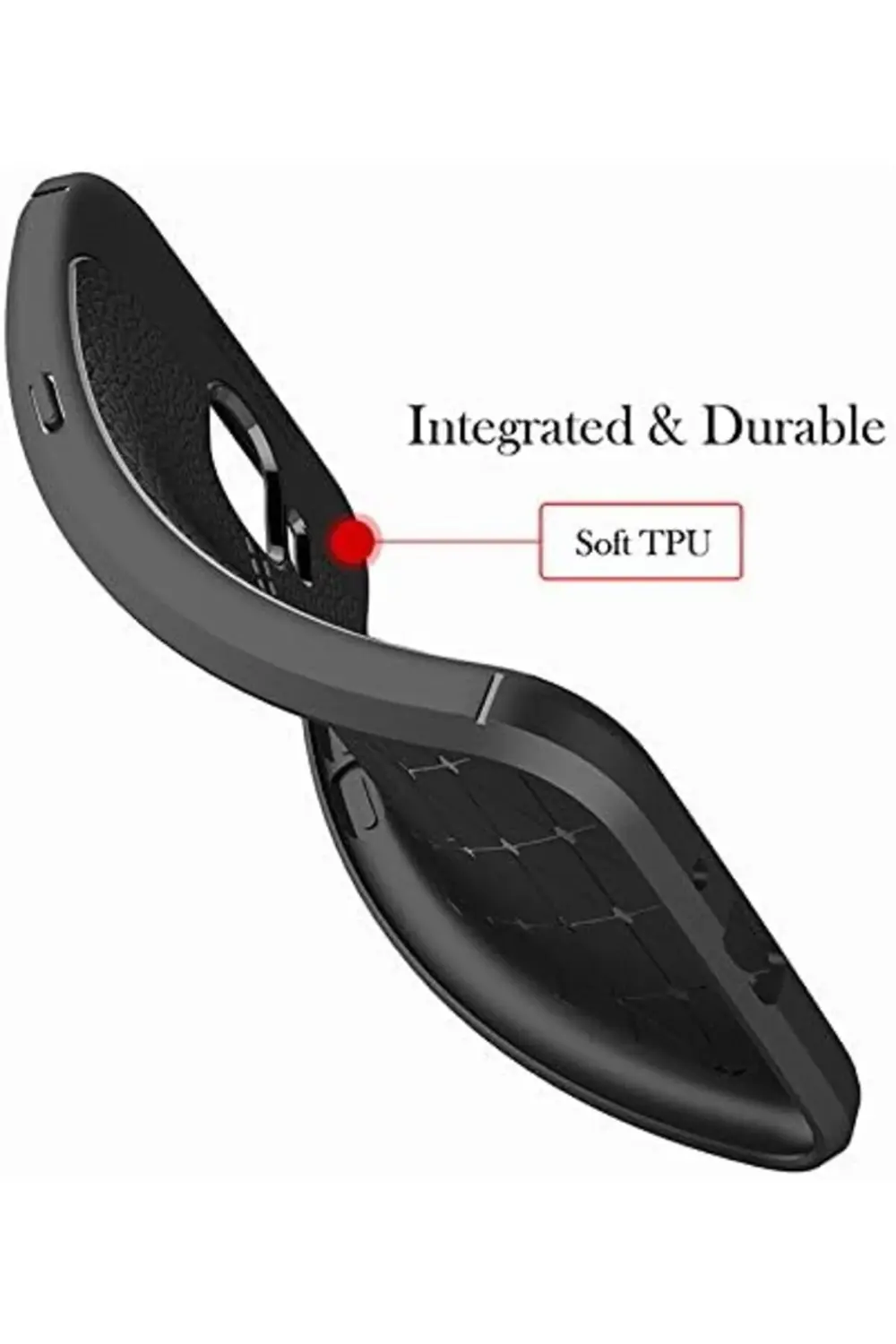 goldtrack J4 için Kılıf Deri Dokulu Silikon Siyah [ J4 ile Uyumlu goldtrack J4 için Kılıf Deri Dokulu Silikon Siyah [ J4 ile Uyumlu