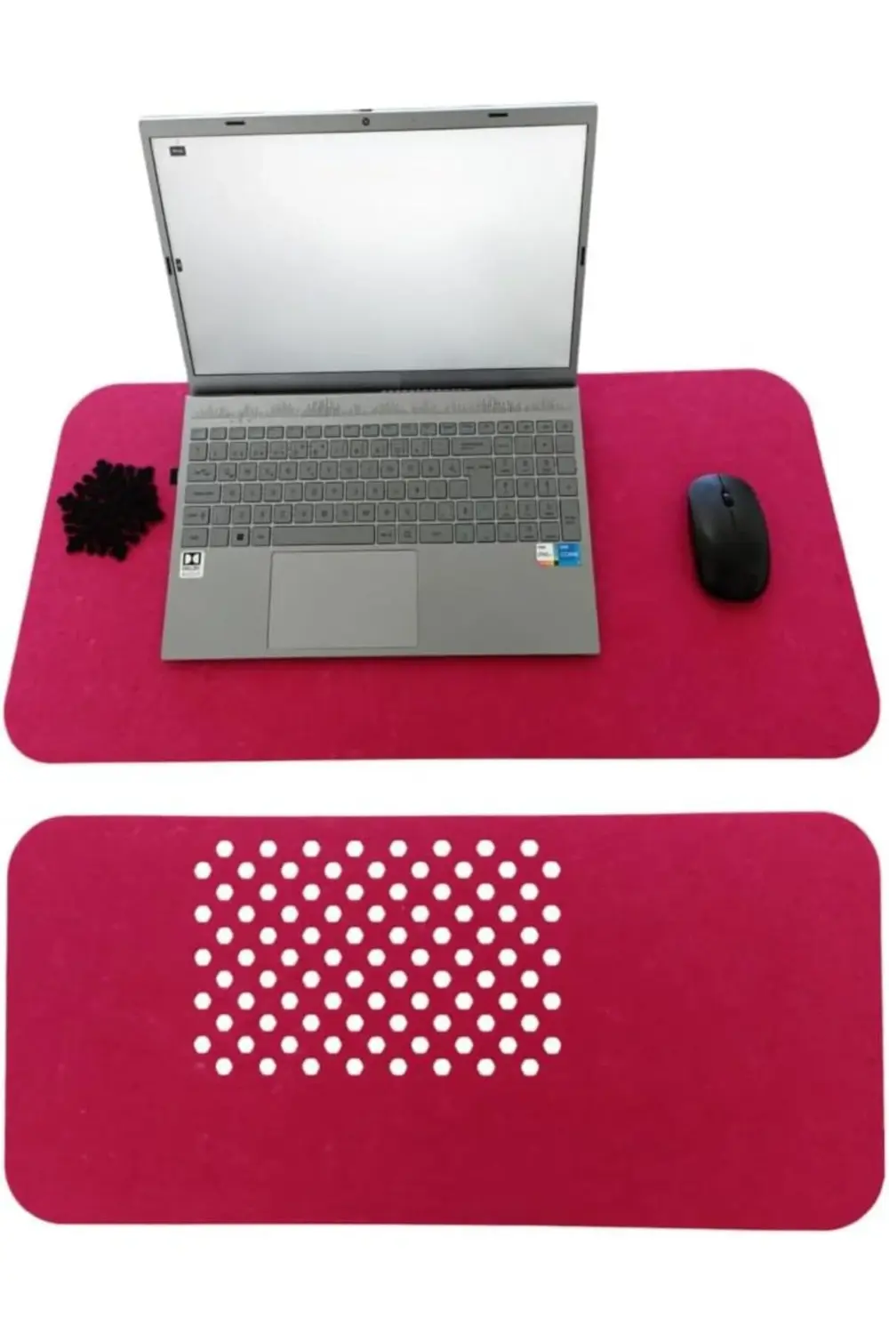 goldtrack Keçe Masa Üstü Mouse Pad ve Bilgisayar Düzenleyici 70x3