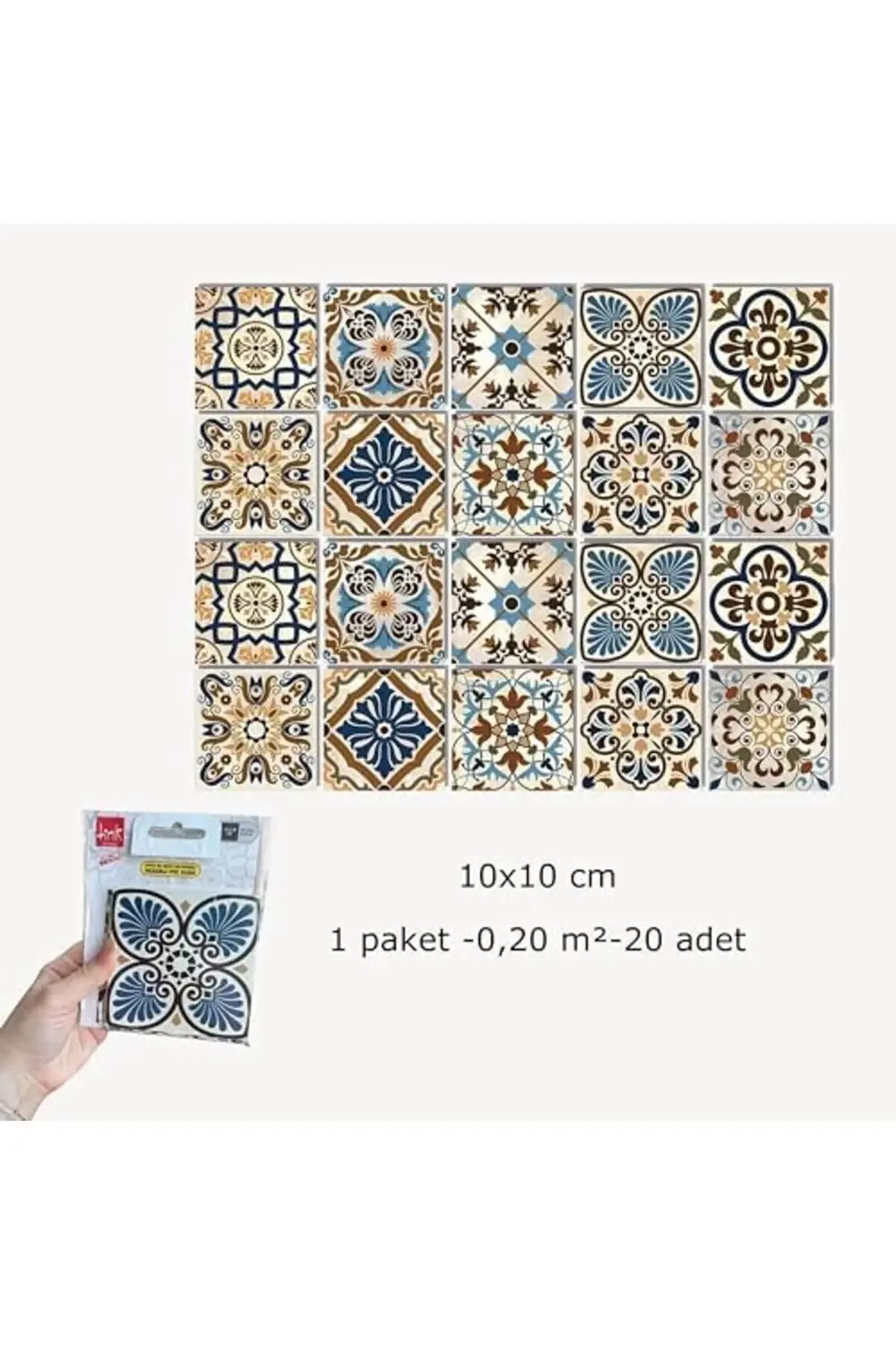 goldtrack Kendinden Yapışkanlı Fas Desenli Pvc, Yapışkanlı Kaplam