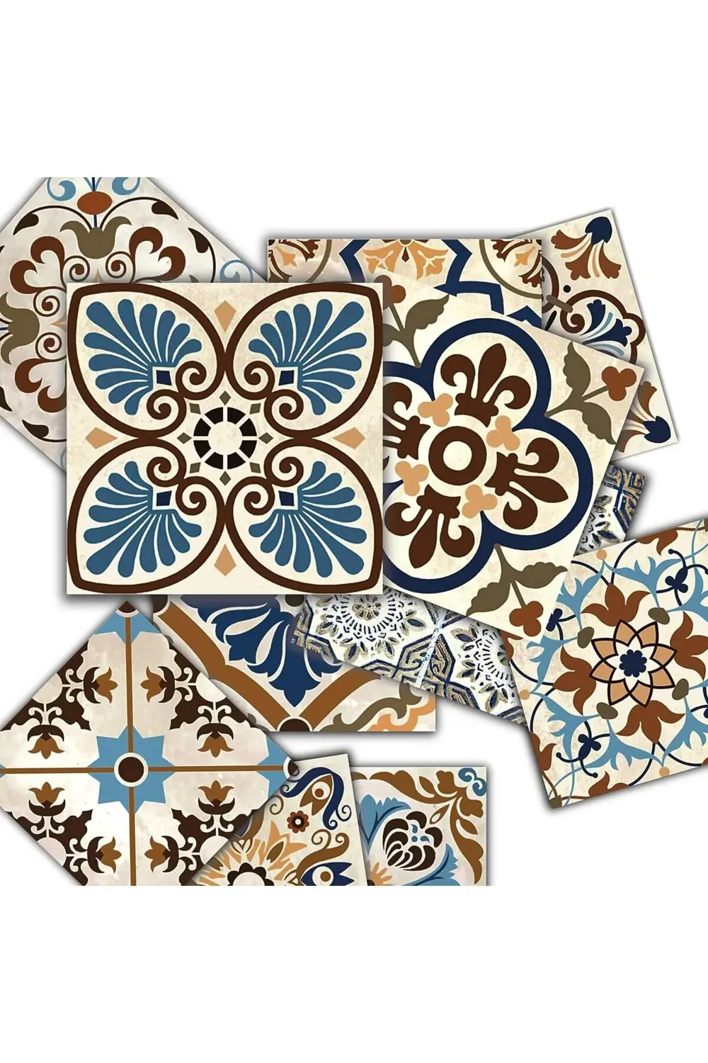 goldtrack Kendinden Yapışkanlı Fas Desenli Pvc, Yapışkanlı Kaplam