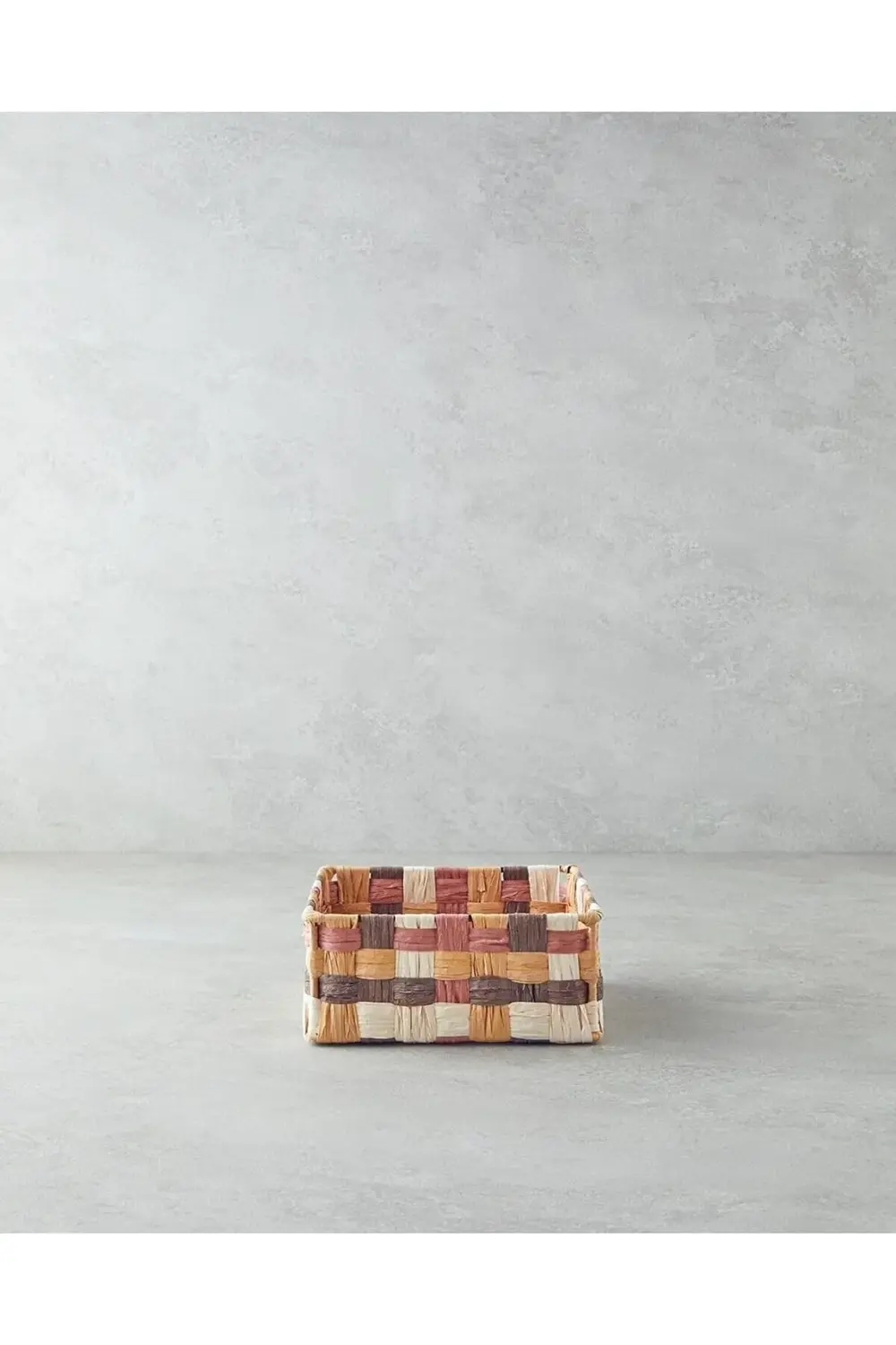 goldtrack Modern Kağıt Ip Sepet Kahve 26X26X12 Cm goldbeam 995340