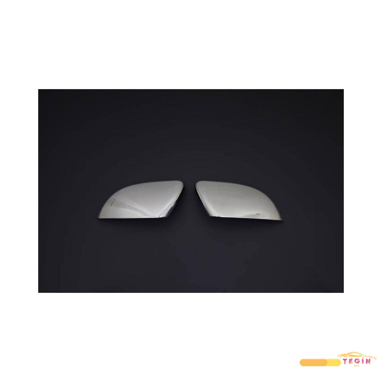 Golf 6 HB 5D/3D/SW 2010-2013 Ayna Kapağı 2 Parça Paslanmaz Çelik