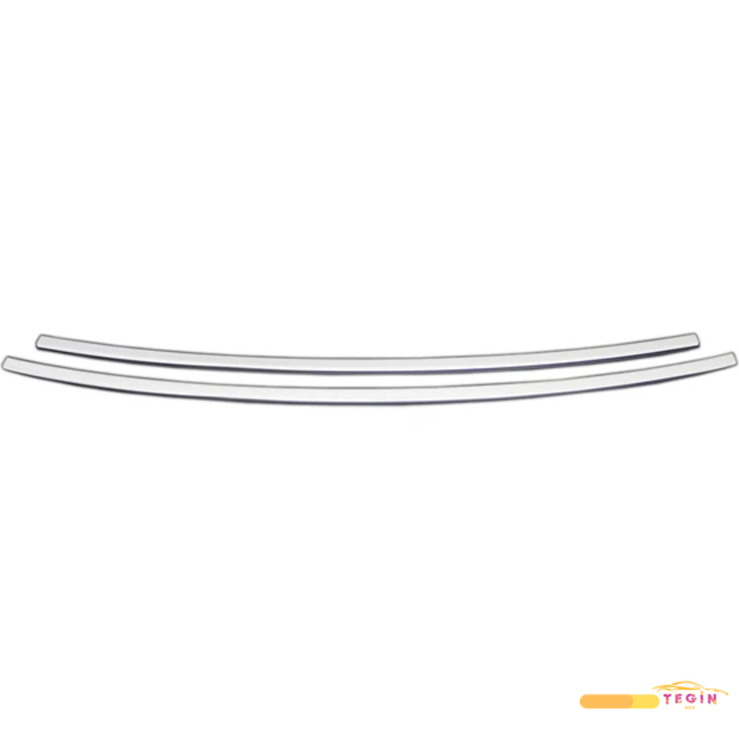 Golf 7 HB 5D 2013 Sonrası Premium Ön Tampon Çıtası 2 Parça Paslan