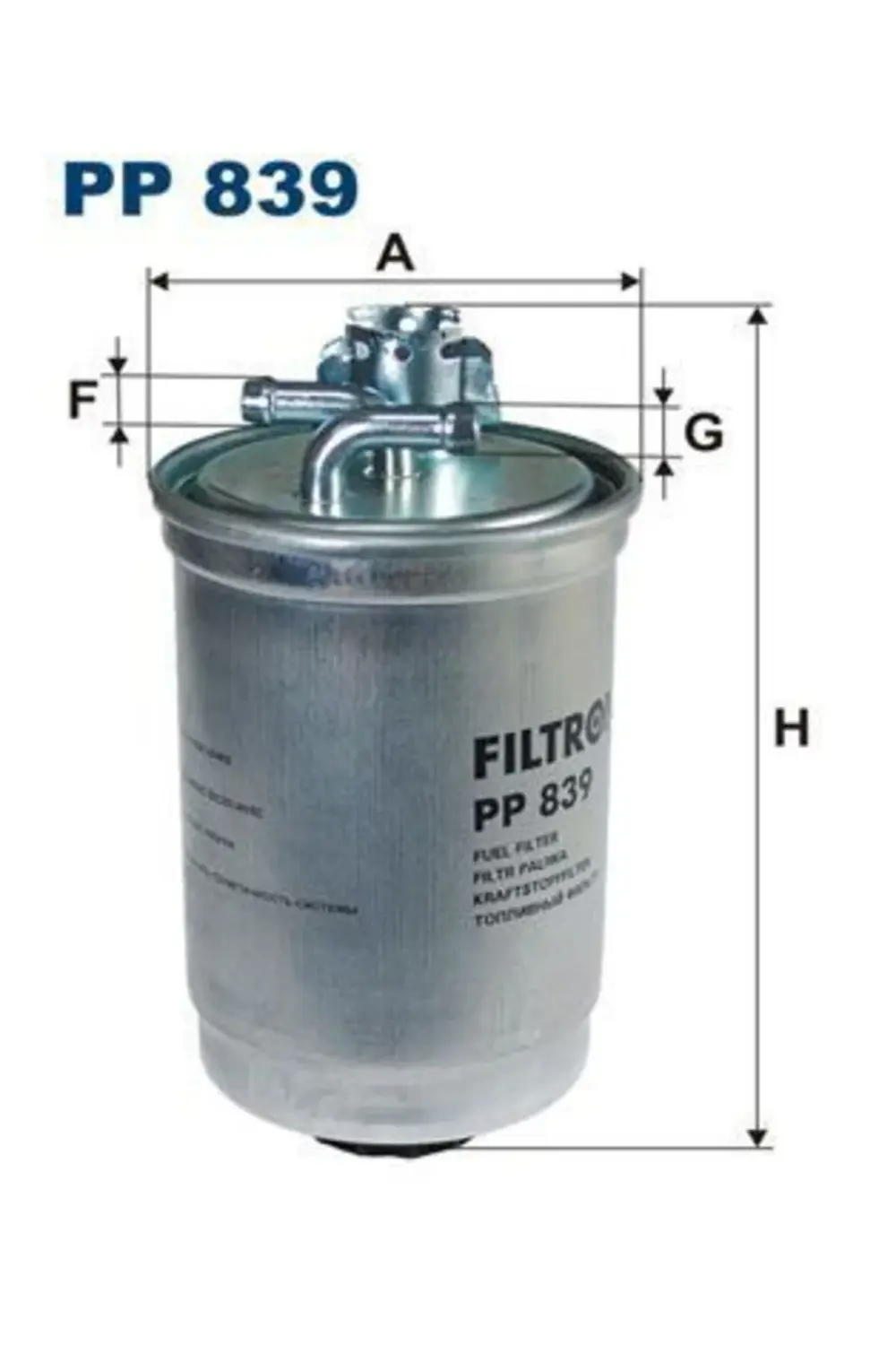 Golf4 Bora Lt A3 Toledo Passat Yakıt Fıltresı 91- [] [1h0127401c]