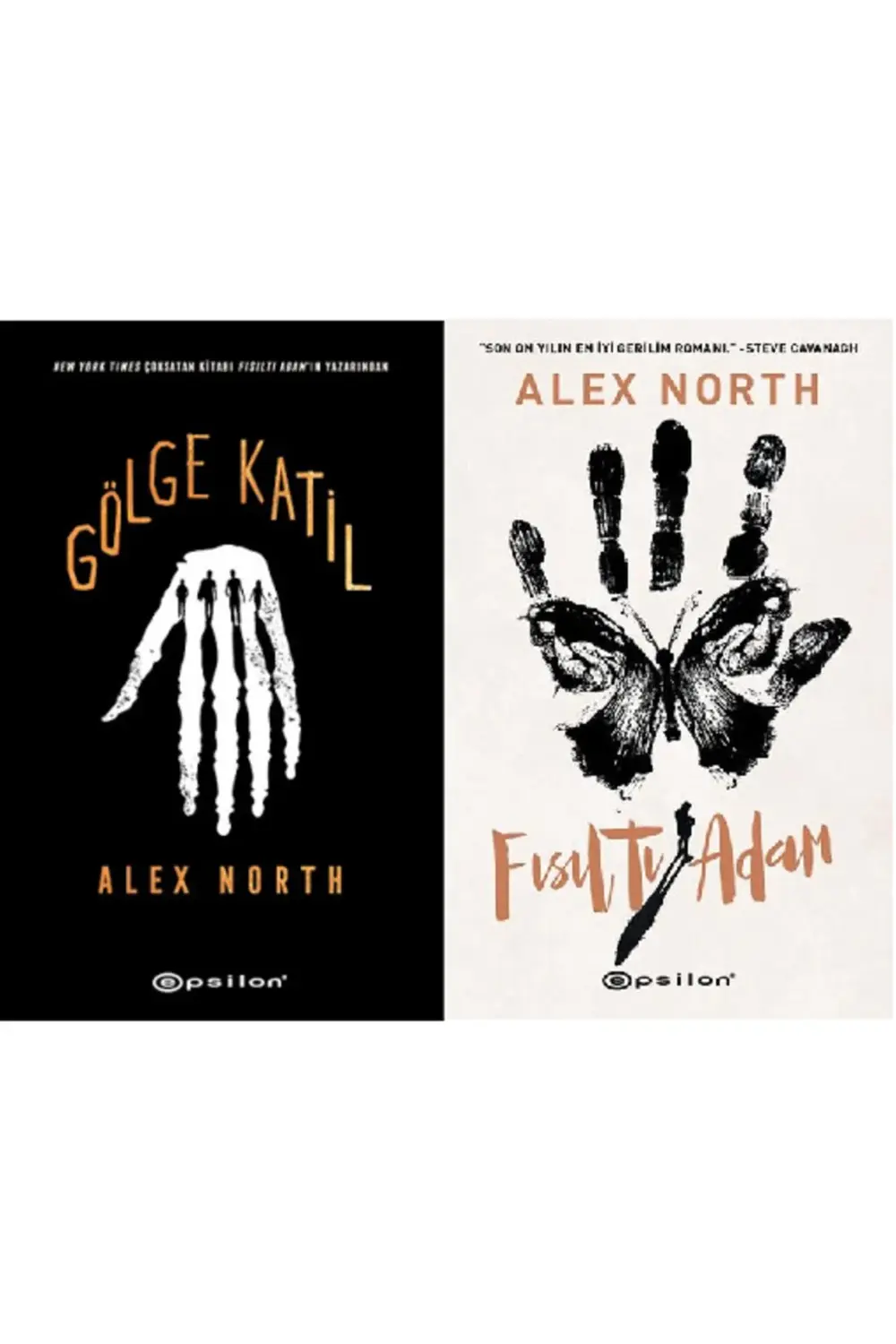 Gölge Katil + Fısıltı Adam 2 Kitap Set