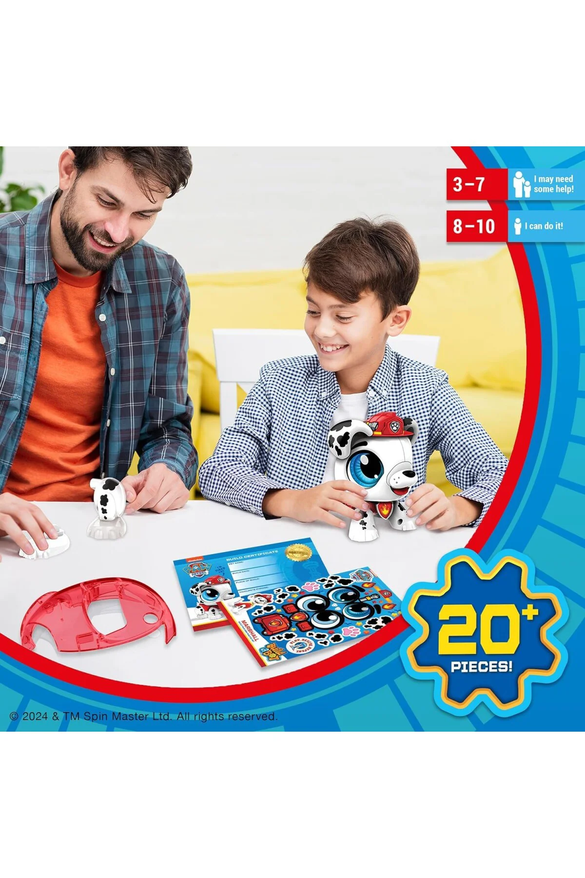 GOLI 928554 Build a Bot - Paw Patrol - Marshall
