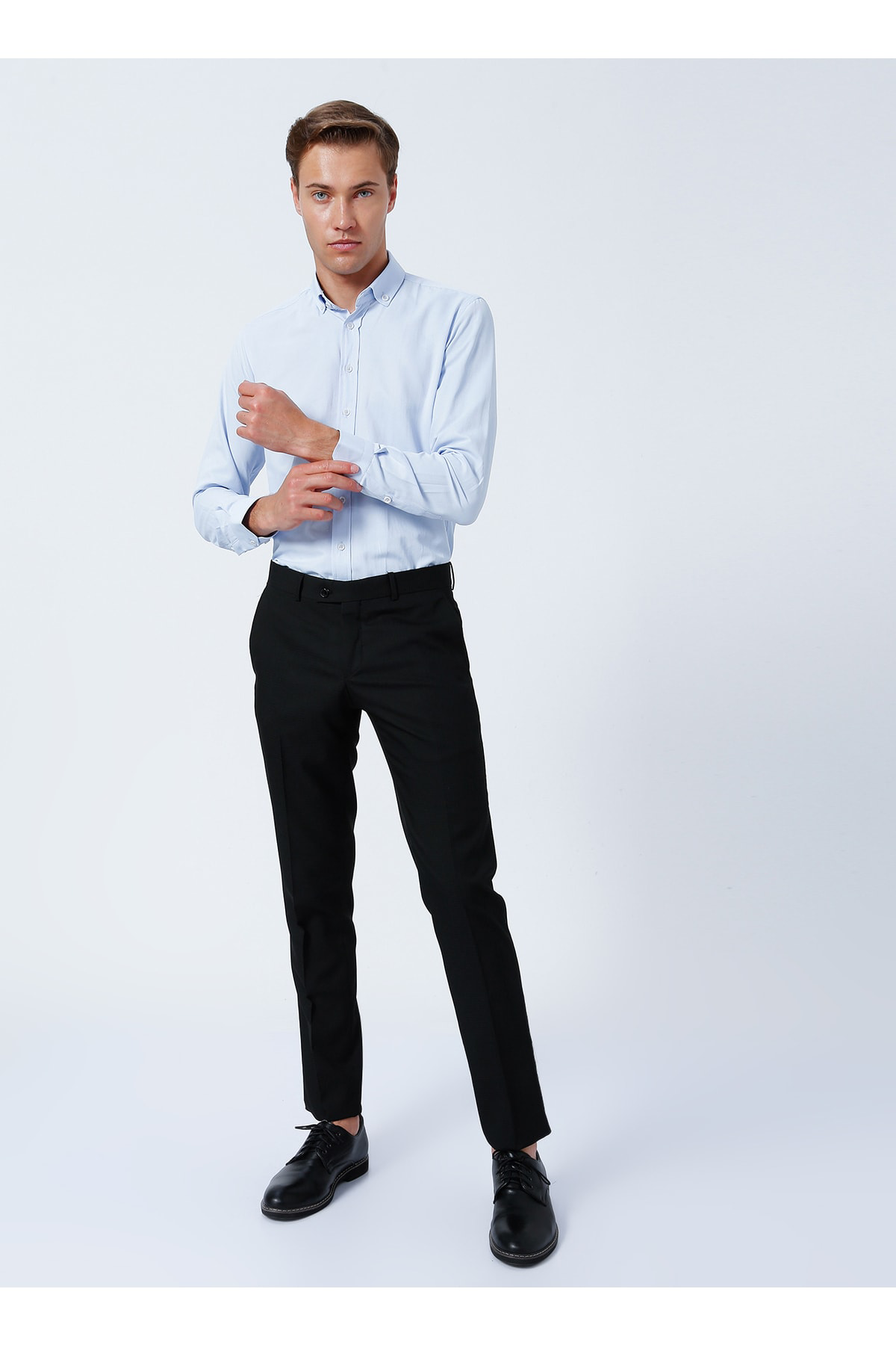 Süvari Gömlek, M, Mavi