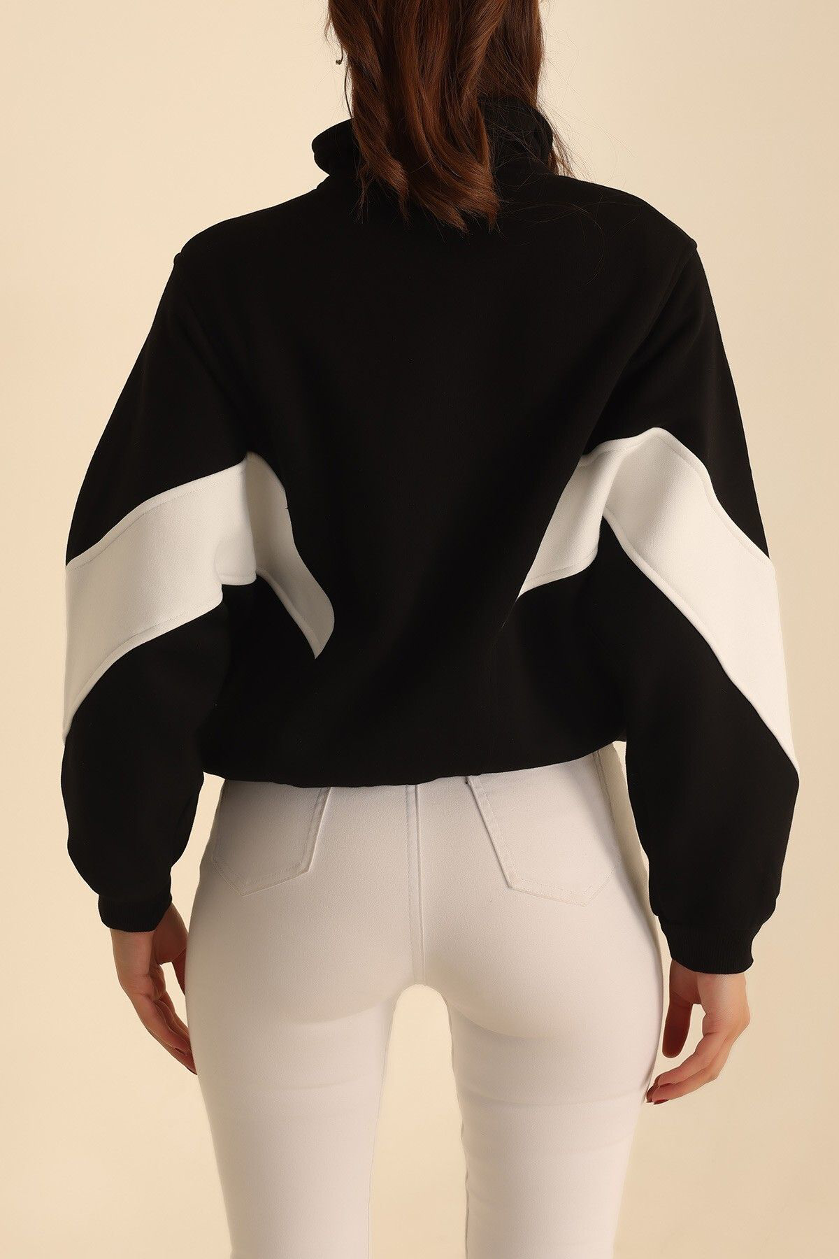 Hebb Club Gömlek Yaka & Parçali Fermuarlı Polar