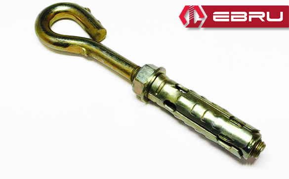 Evimdeyokyok Gömlekli Kancalı Kapalı Çelik Dübel M8 - 5 Adet Tdrtr