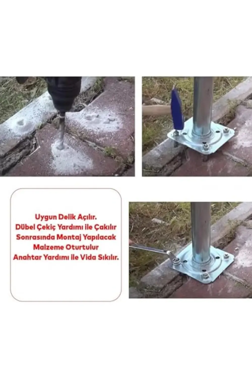 Gömlekli M6 Çelik Dübel Uzunluk 45 mm (10 ADET) 1185222