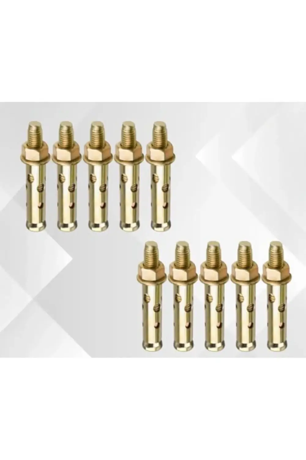 Gömlekli M6 Çelik Dübel Uzunluk 45 mm (10 ADET) 1185222